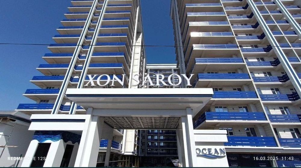 Юнусабад 16 кв. Xon Saroy Ocean 4-комн 108м² + терраса 54,9м²