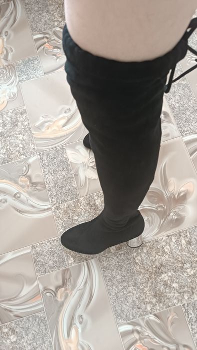 Сапоги осенние ботфорты