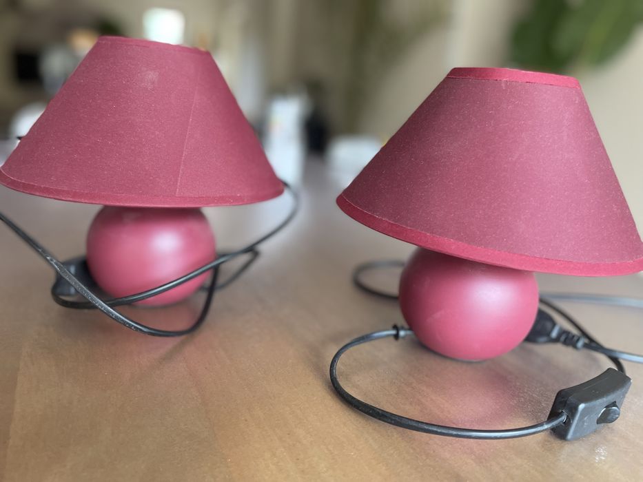 2 x veioze moderne, becuri led incluse