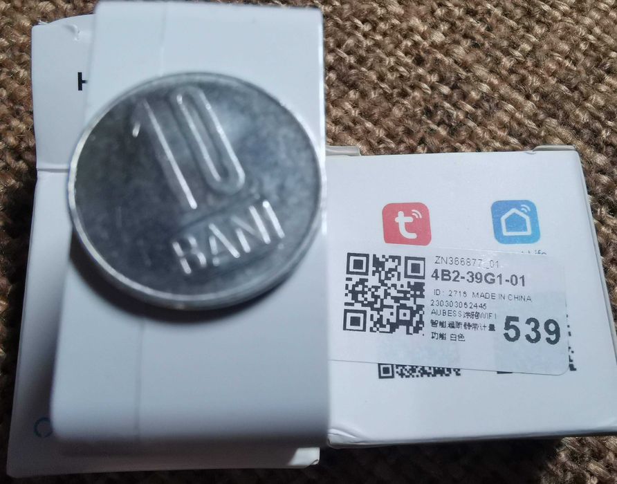 Releu Smart Life / Tuya 16A cu monitorizare consum