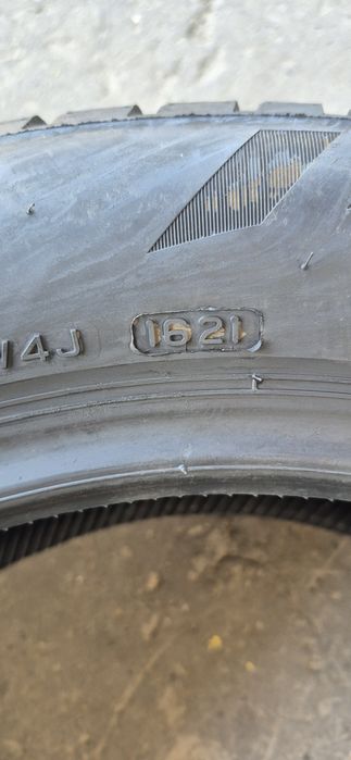 4 anvelope M+S Bridgestone 225/55/19,dot 2021.Pretul este pe bucata.