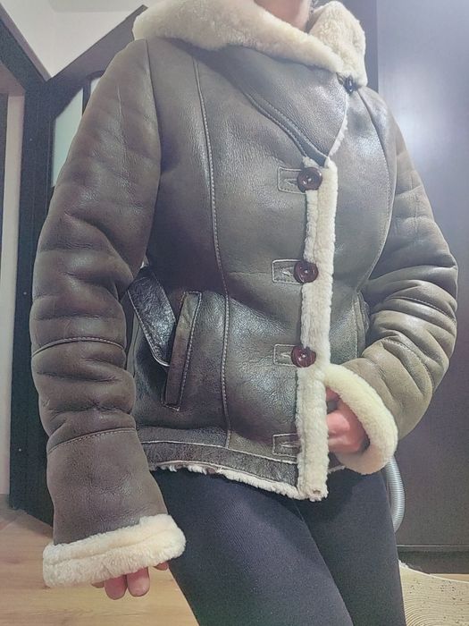 Cojoc piele naturala Vesa, marimea 40