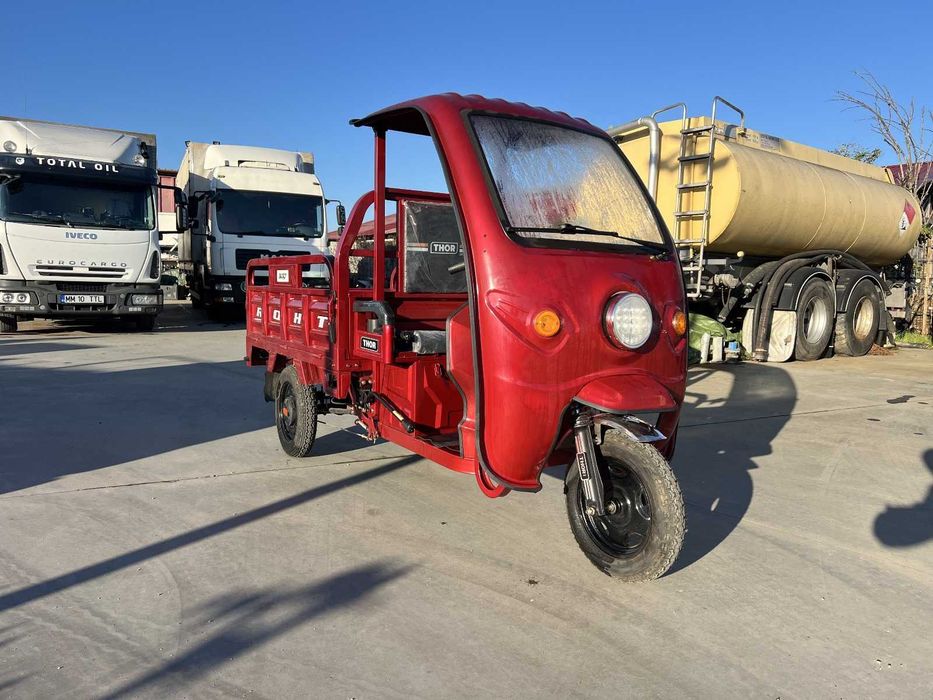 Triciclu electric ThorBUGGY tuk-tuk nou Agramix