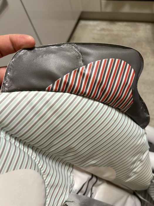 Scaun de masa Chicco Polly 2 Start, 0 luni +, 4 roti, Elefant