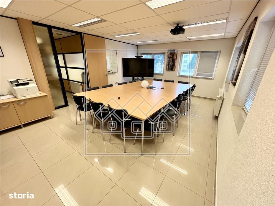 Spatiu de birouri - la cheie, mobilat - 257 mp - 8 birouri