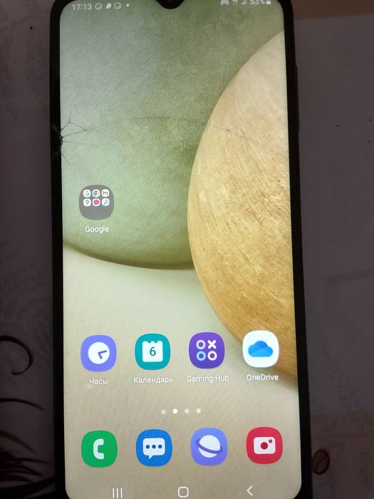 Samsung A12 обмен трешина в экаране