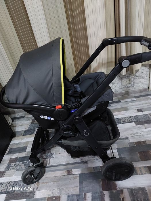 Бебешка количка с кош за новородено