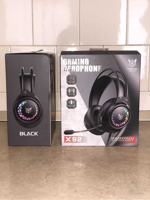 Casti Gaming RGB Onikuma x92 k-8A,noi sigilate!!!