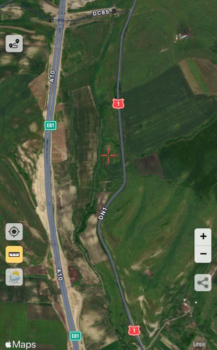 Teren investiții deschidere E81- 500m