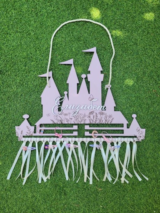 Дървен пъзел за бебе/дете.Табелка за стая. Стойка за аксесоари.