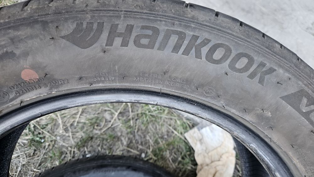 2бр гуми 215 55 17 дот 24 ханкок hankook