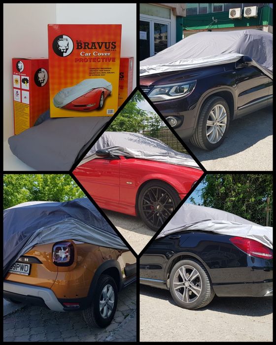 Husa Prelata cauciucata Impermeabila Porsche, BMW, Range,Audi,Ford,Kia