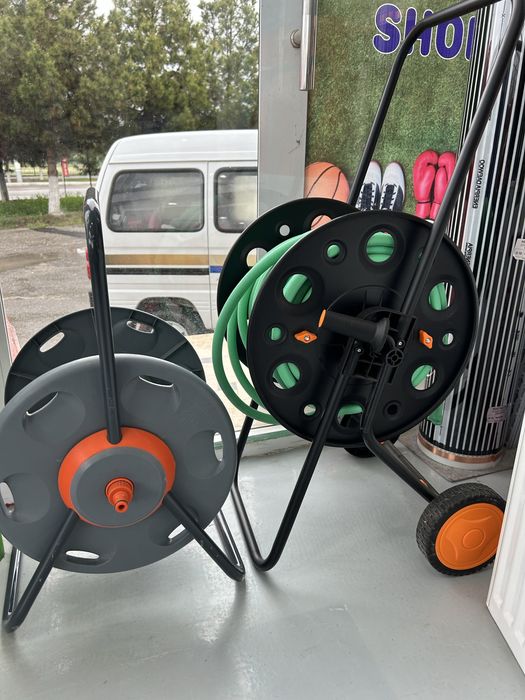 Полив Навоий Барабан для шланга с балончик металл