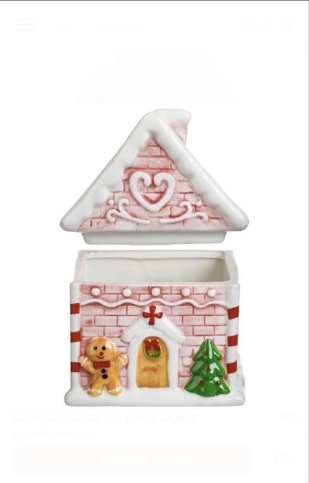 Recipiente ceramica biscuiti si fursecuri