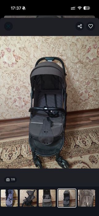 Коляска Mstar черный