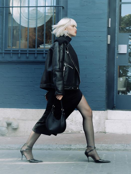 Дубленка Lichi черная