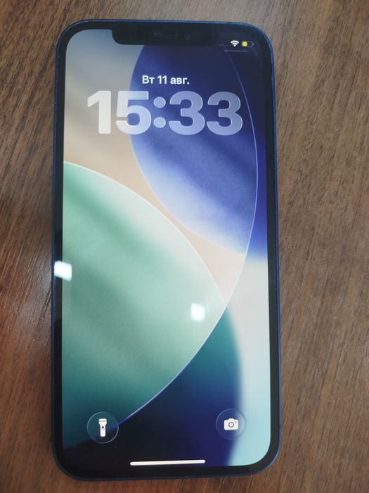 iPhone 12 blue 81% batareyka ideal