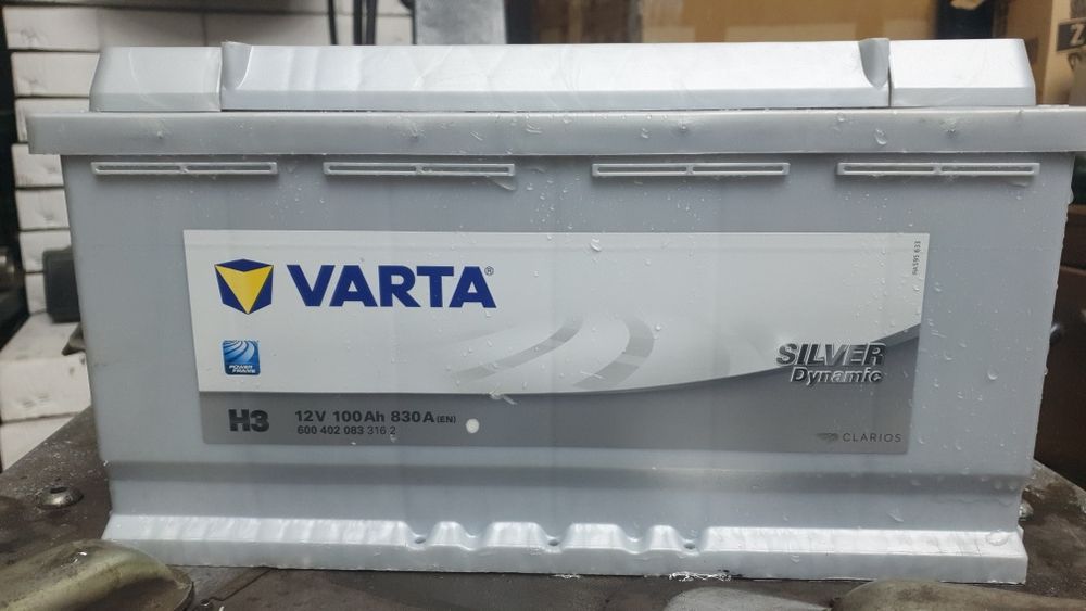 Акумулатор ВАРТА VARTA 100Ah / 830A в Гаранция