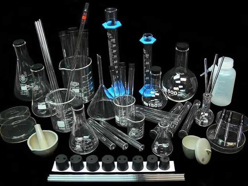 Кислота лимонная и прочие хим реактивы.