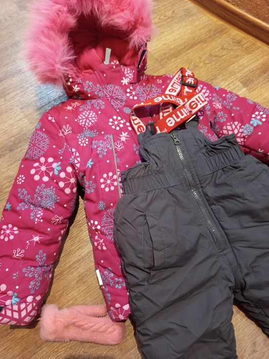 Зимний костюм на девочку