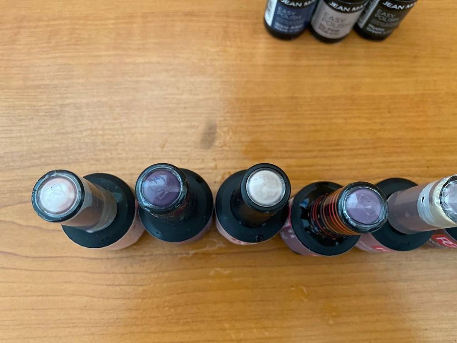 нови големи буркани за гел лак