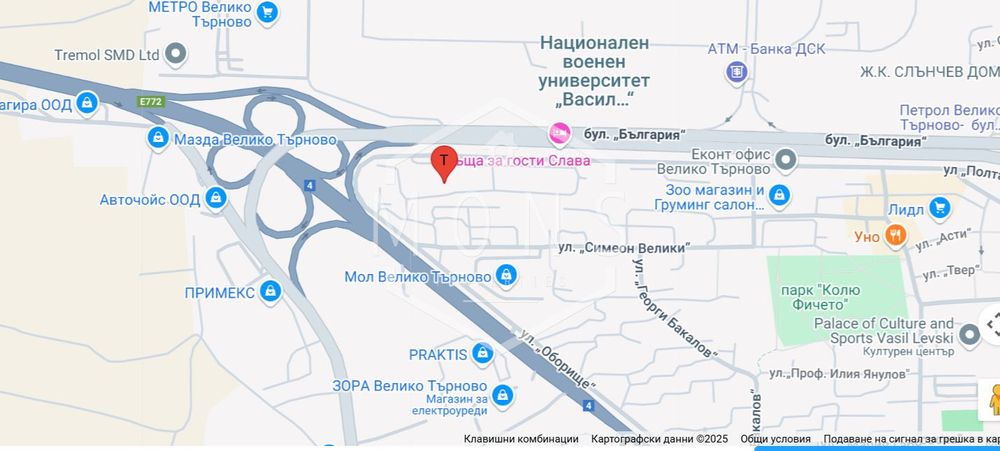 2-стаен в Велико Търново-Колю Фичето площ 60 цена 73000