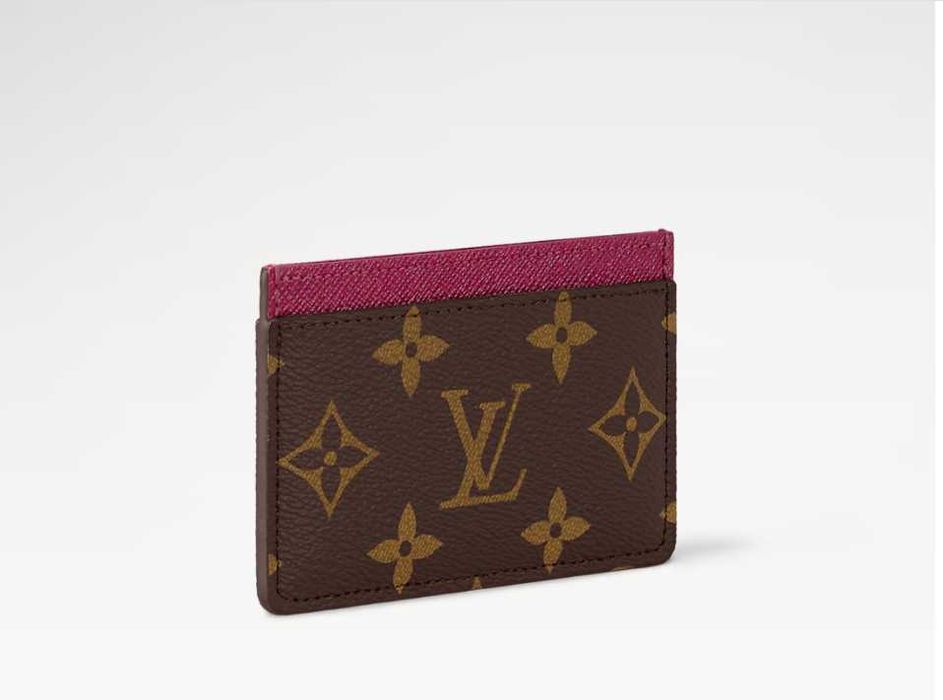 Louis Vuitton - Card Holder, Fuchsia, Monogram Canvas