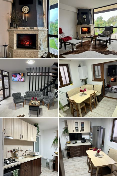 Proprietar - Vilă complet mobilată 6 camere (170 mp), teren 1320 mp, foișor și bungalou - Doicești, Dolani