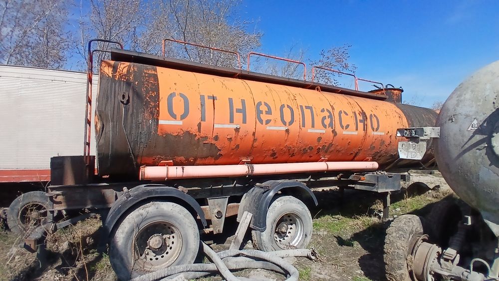 Продам бочка с прицепом для битума