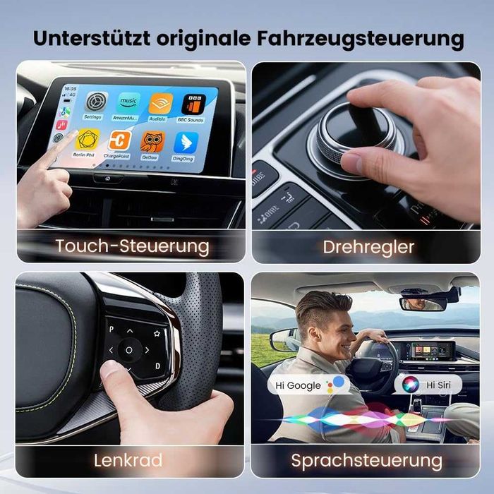 Carlinkit Mini Ultra 3 – безжичен CarPlay и Android Auto адаптер