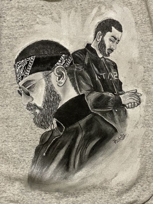 Роспись одежды футболки толстовки куртки джиновки