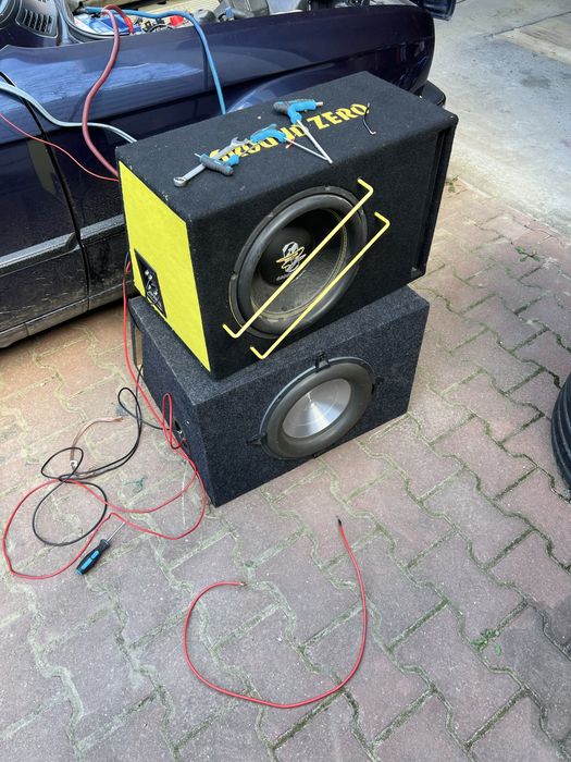 Subwoofere/boxe auto ground zero
