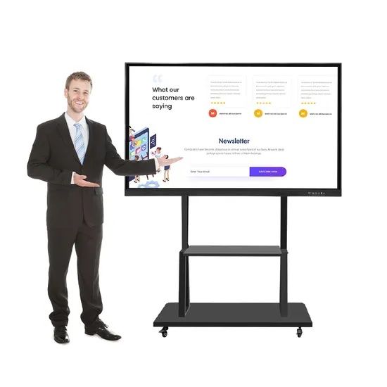 Интерактив панель Studymаx 65″ 8/128 — Android 14, гарантия 3 года