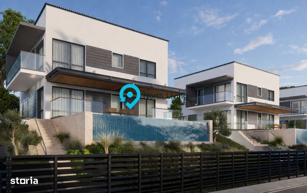 Vila premium cu 5 camere în Brănești, lângă lac și pădure