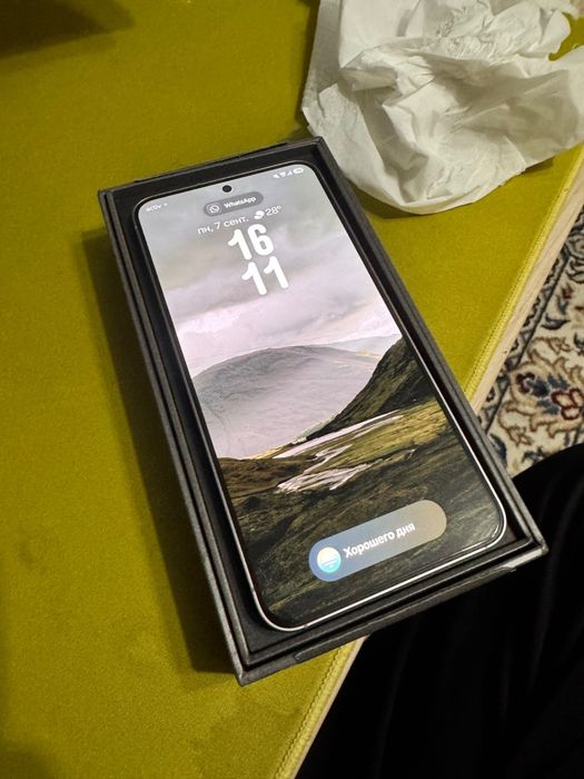 Samsung s25 на гарантии 128гб