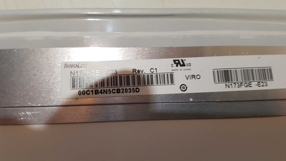 Ecran laptop LED N173FGE-E23 Rev.C1 17.3'' 1600x900 30pin EDP