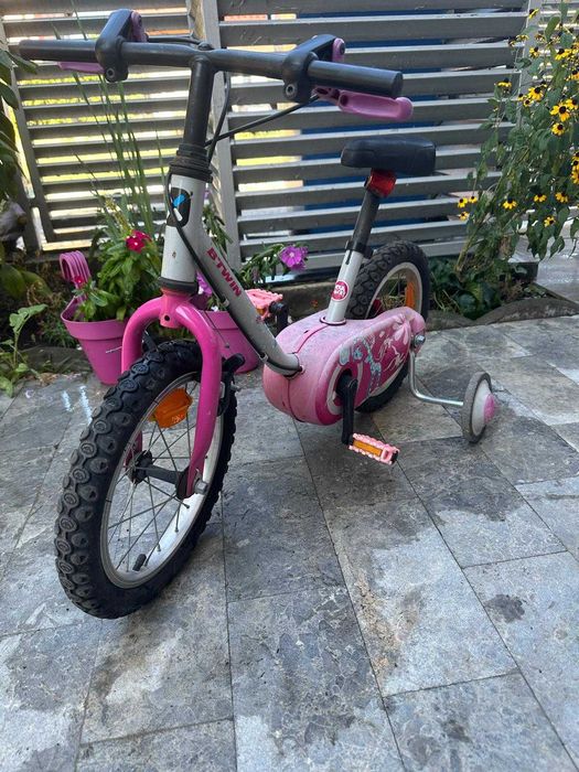 Bicicleta 14" pentru copii 3-5 ani 500 B'TWIN 500