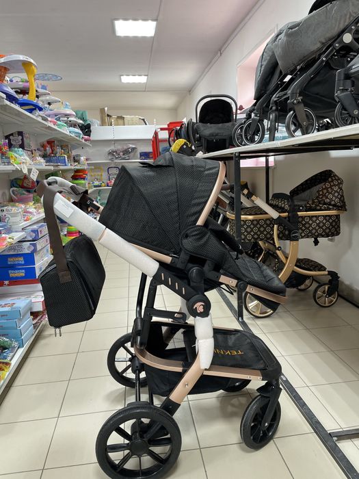 Коляска три блока