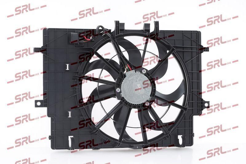 GMV ventilator radiator MG Hs 2020-2024, 1.5 T, Diam.: 484, Putere (W): 300W, mufa: 4 pini, OE 10540853, SRLine