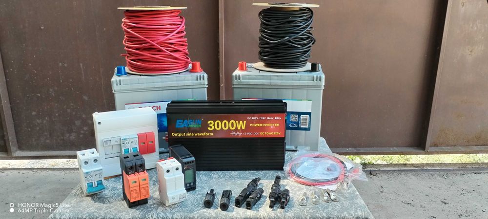 Инвертор 3000 W пълна синусоида+акумулатор и мн. други ТОП предложения