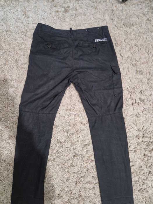Pantaloni cargo Dsquared2 originali, antracit, marimea 46