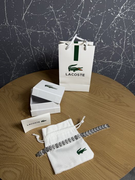 Bratari Lacoste Silver barbati cu accesorii