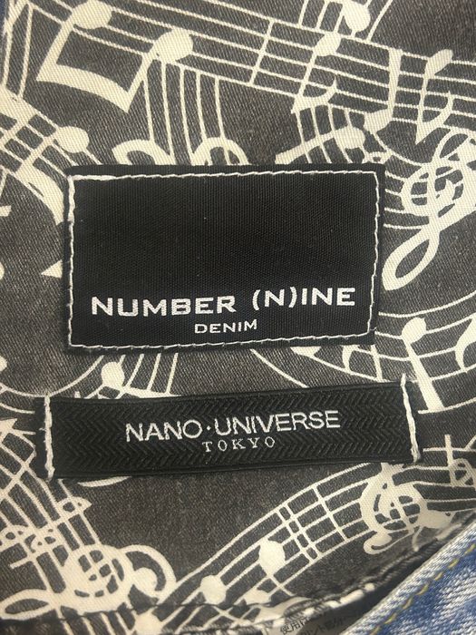 Number (N)ine Nano Universe Дънки