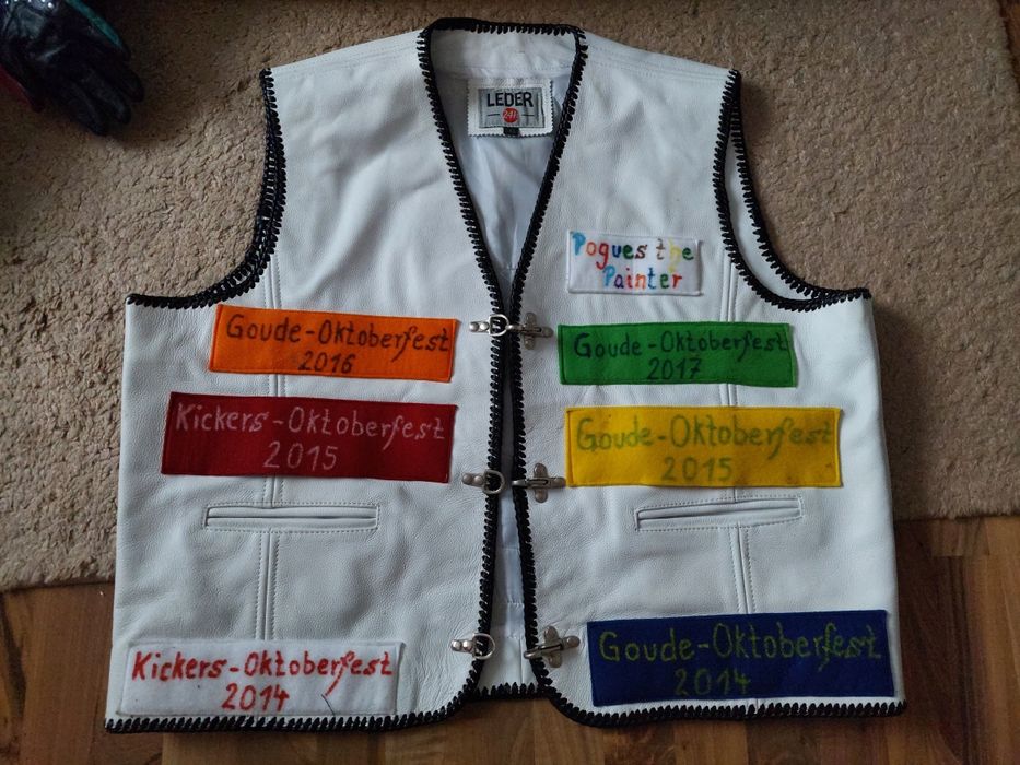 Vesta de barbat,marime 5XL,ideal moto,chopper,rock,oktoberfest etc