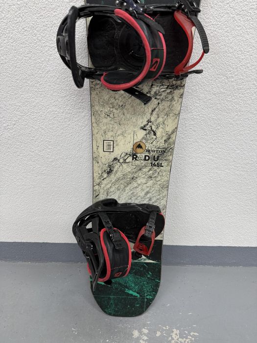 placa snowboard burton radius 145 cm