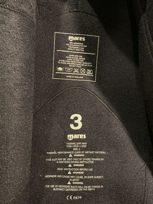 costum de neopren mares thermic 5mm