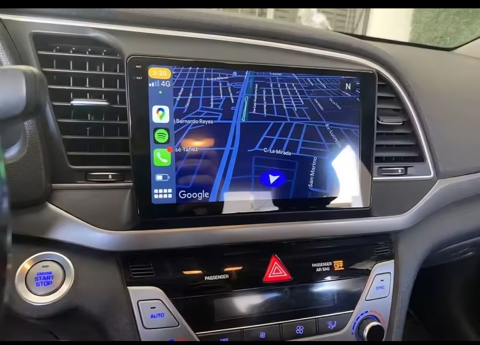 Navigatie Android Hyundai Elantra  WiFi internet Waze YouTube