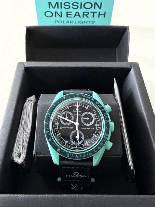 Omega x Swatch Mission On Earth Polar Lights