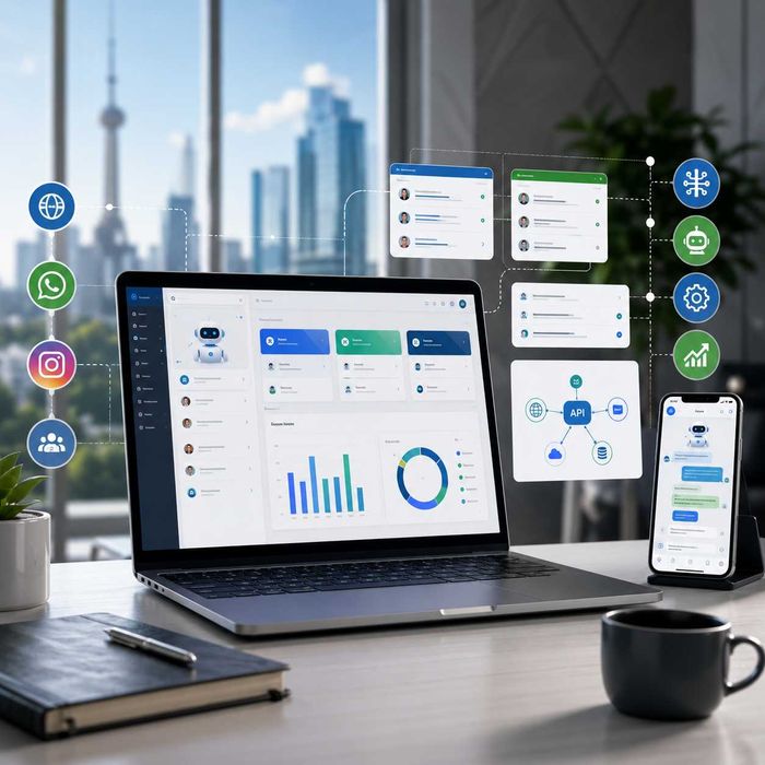 Внедрение ИИ, автоматизация сайты, боты, CRM и локальные AI и API