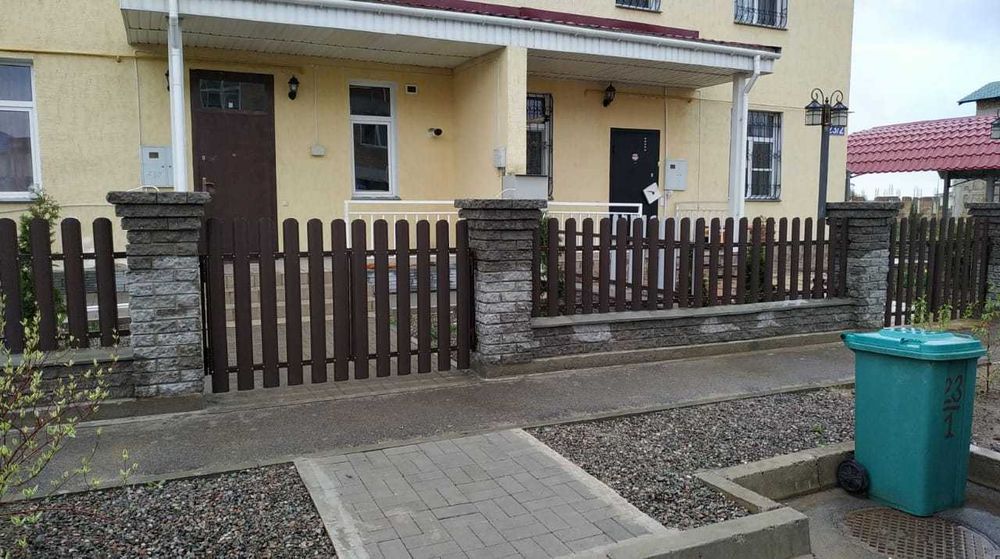 Металлический штакетник Евроштакетник